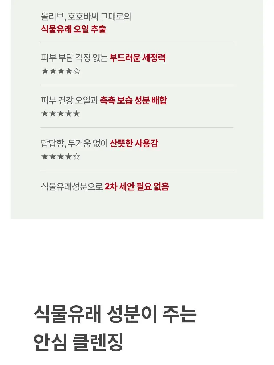 [단독기획] 마녀공장 허브 그린 클렌징오일 200ml (+약산성소다폼 20ml*2ea) 상세페이지 16
